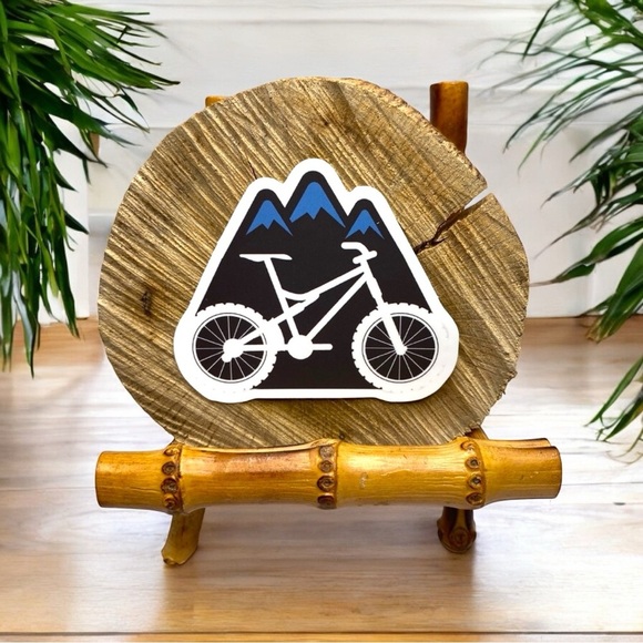 10 / $10 Mountain Bike Sticker – Bicyclist / Bicycles - Picture 1 of 2